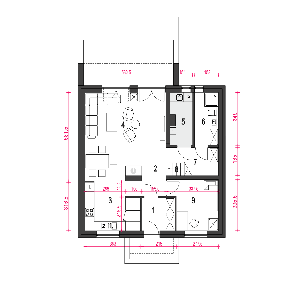 Dom Dla Ciebie 9 bez garażu [B] - miniatura 8