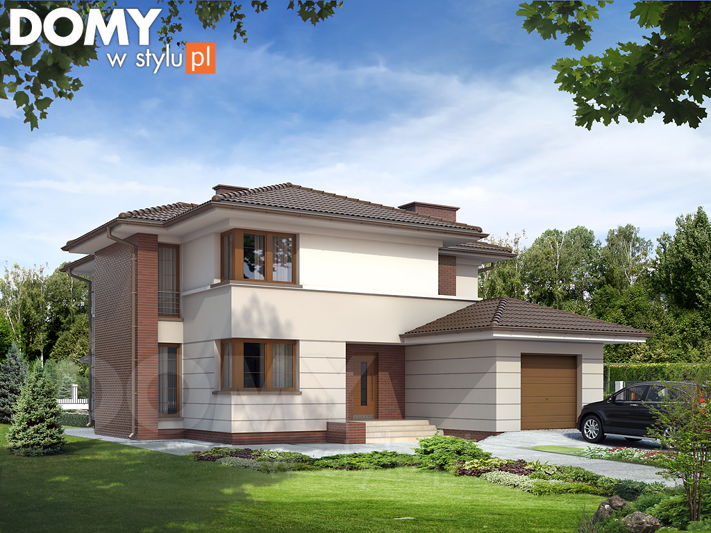 budowa domu Alabaster (Odbicie lustrzane) - New-House