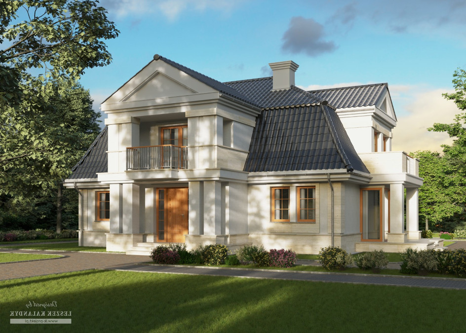 Budowa domu LK&792 (odbicie lustrzane) z New-House