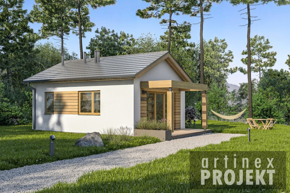 Budowa domu D309 (odbicie lustrzane) z New-House
