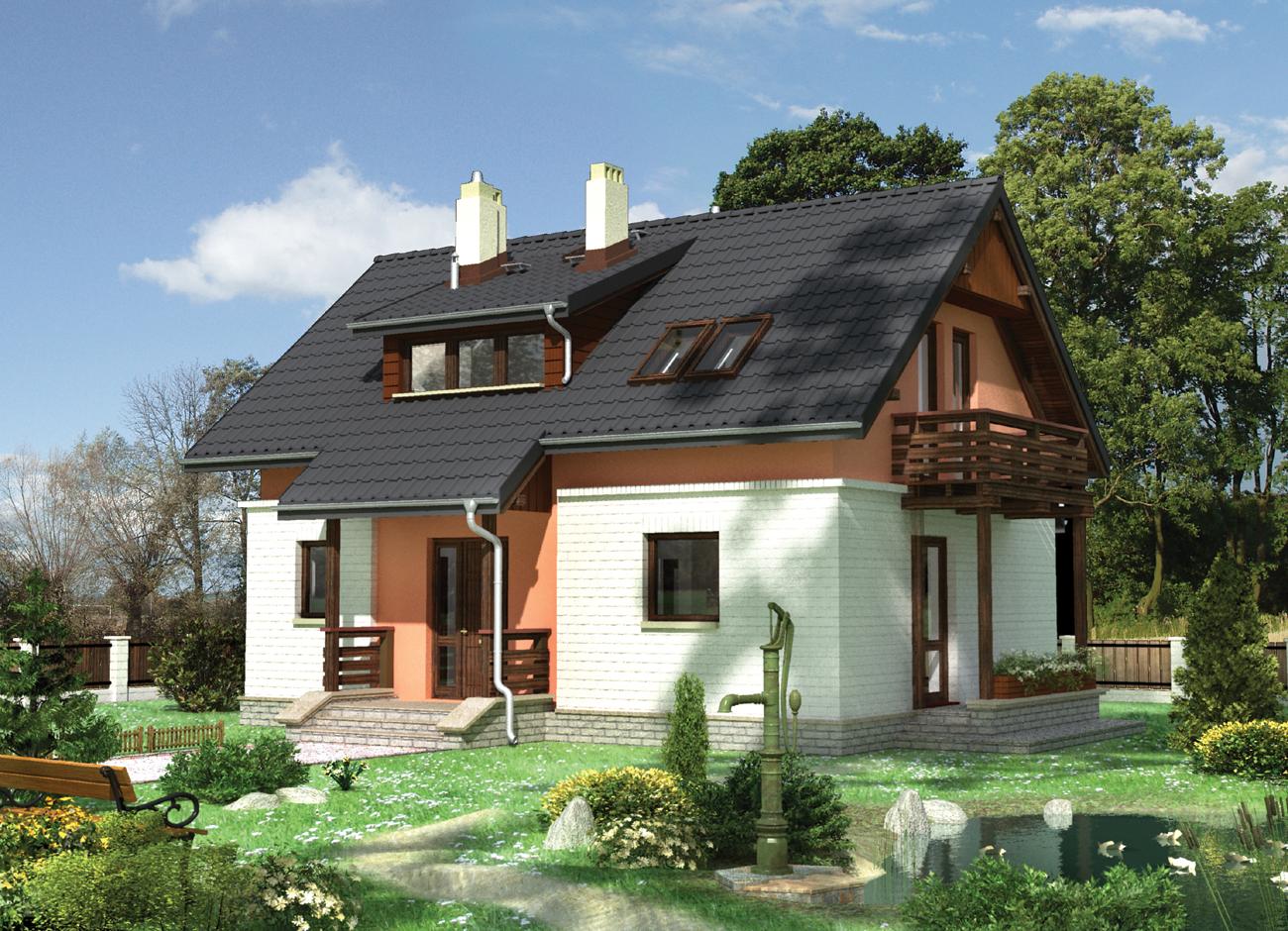 budowa domu Ruta (odbicie lustrzane) - New-House