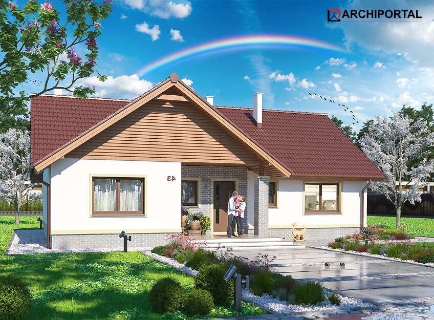 budowa domu Tracja 3 (odbicie lustrzane) - New-House