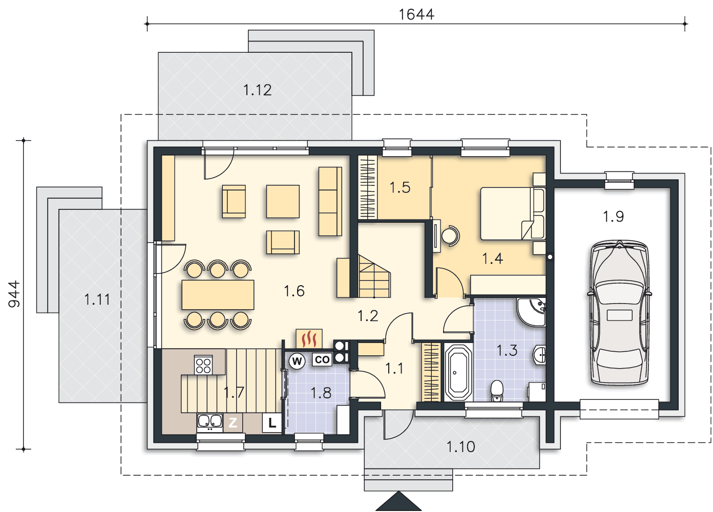 Sanremo DCP309 (odbicie lustrzane) - miniatura 3