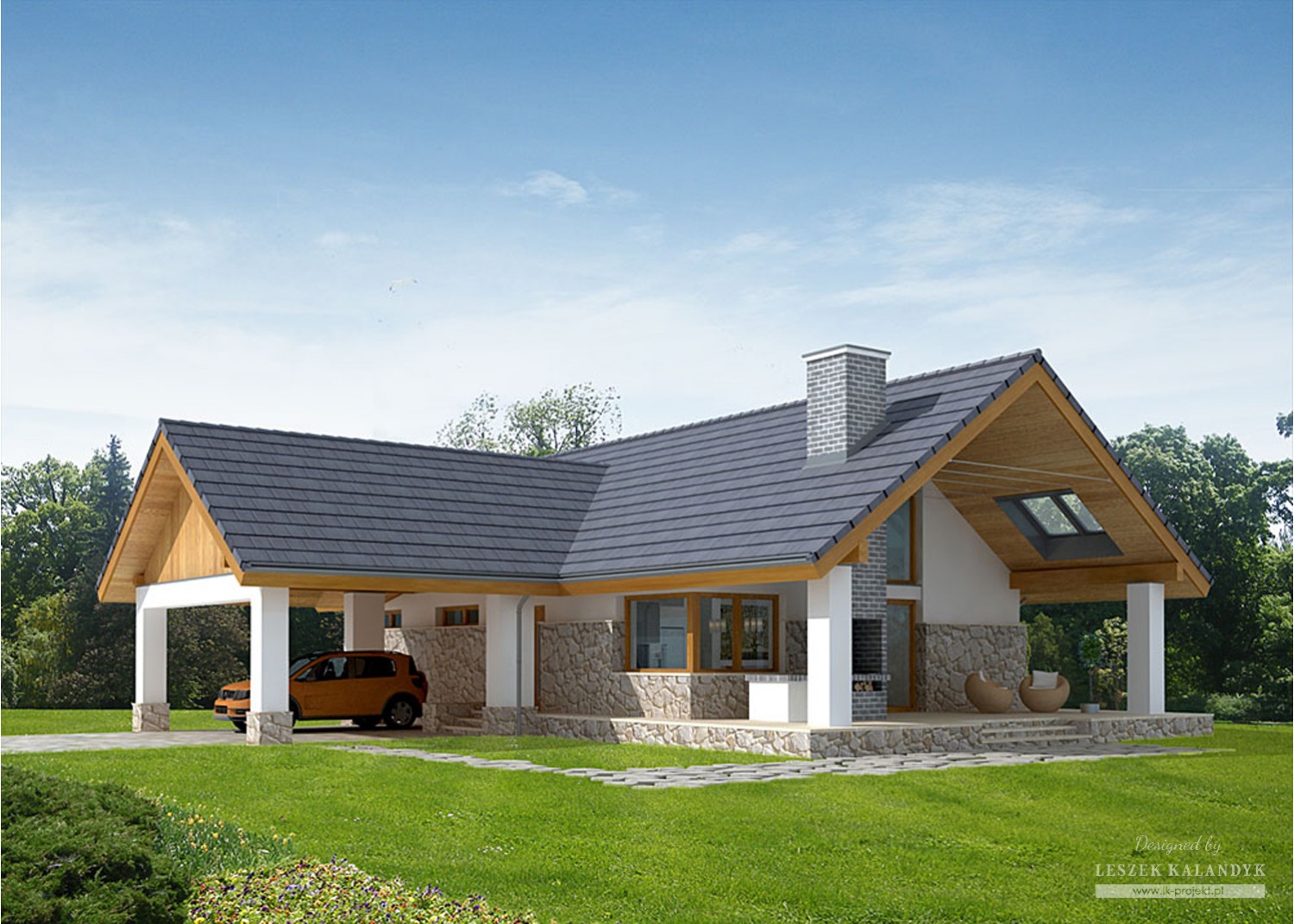 budowa domu LK&836 - New-House