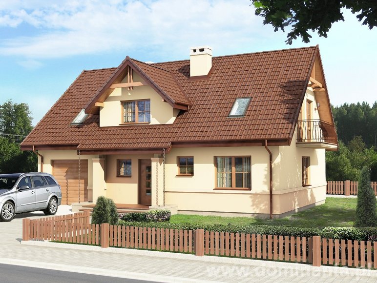budowa domu DŻIN (Odbicie lustrzane) - New-House