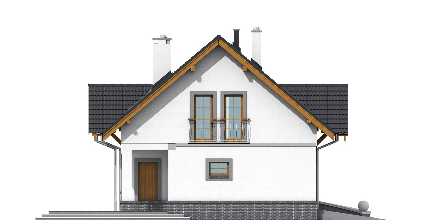 Zgrabna II z garażem 2-st. [A1] (odbicie lustrzane) - miniatura 5