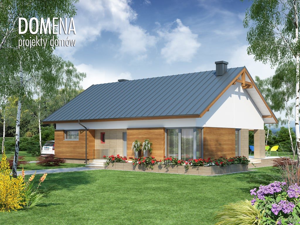 budowa domu Duris 3 (Odbicie lustrzane) - New-House