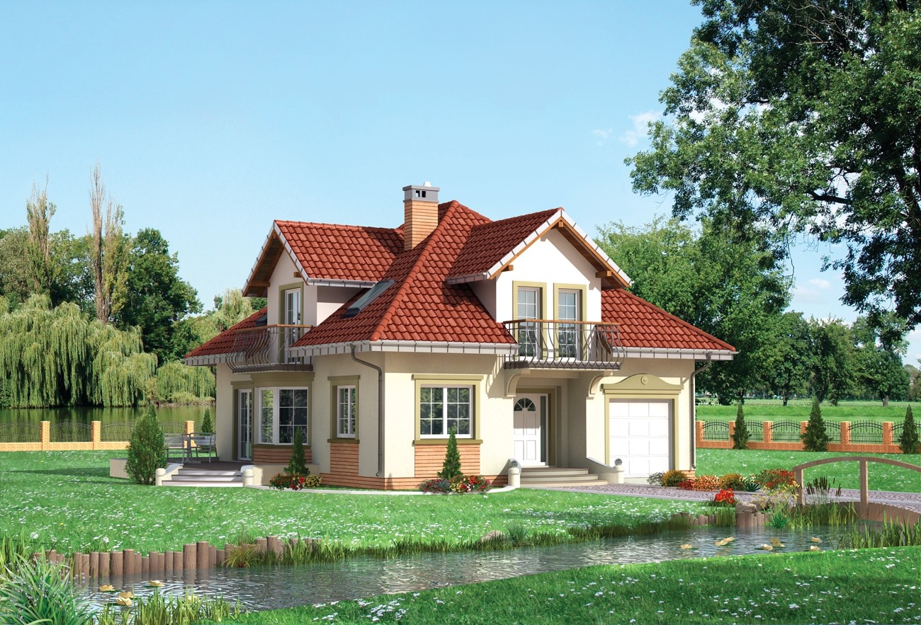 budowa domu Prymus Lux (odbicie lustrzane) New-House