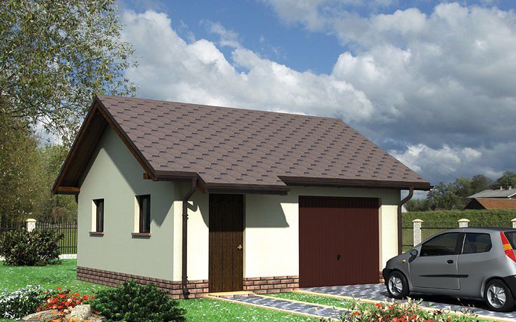 budowa domu Garaż 17 - New-House