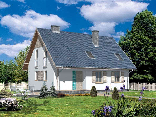 budowa domu WB-3435 - New-House