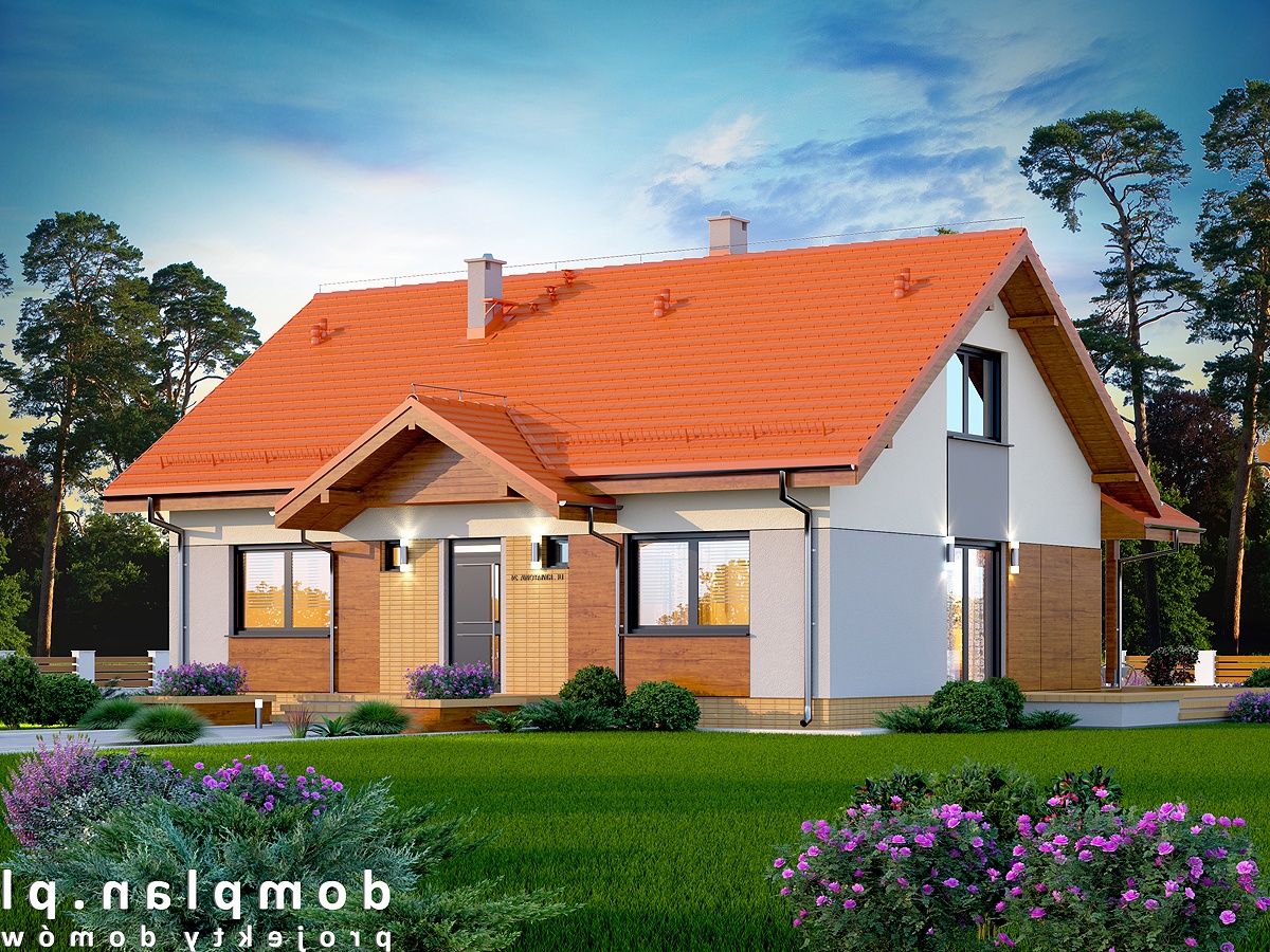 budowa domu SARATOGA (Odbicie lustrzane) - New-House