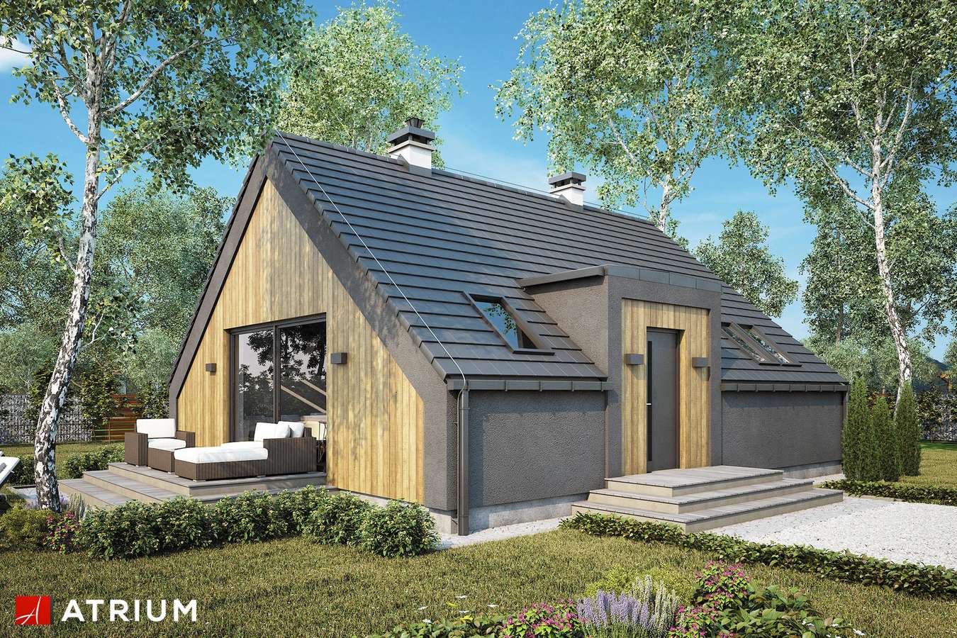 budowa domu Tenda (odbicie lustrzane) -New-House