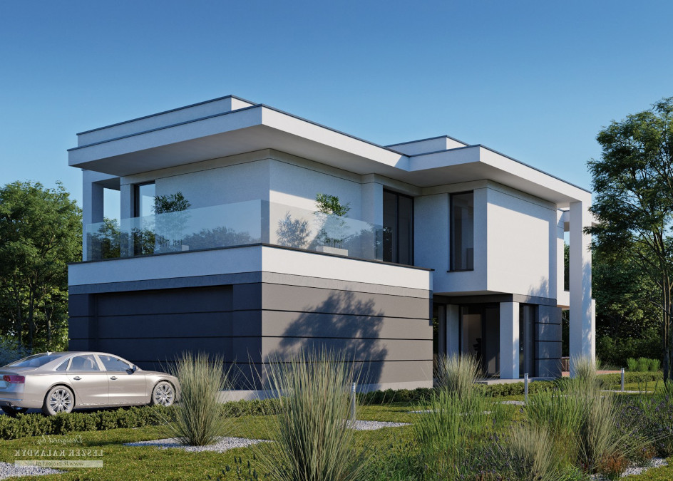 Budowa domu LK&1451 (odbicie lustrzane) z New-House