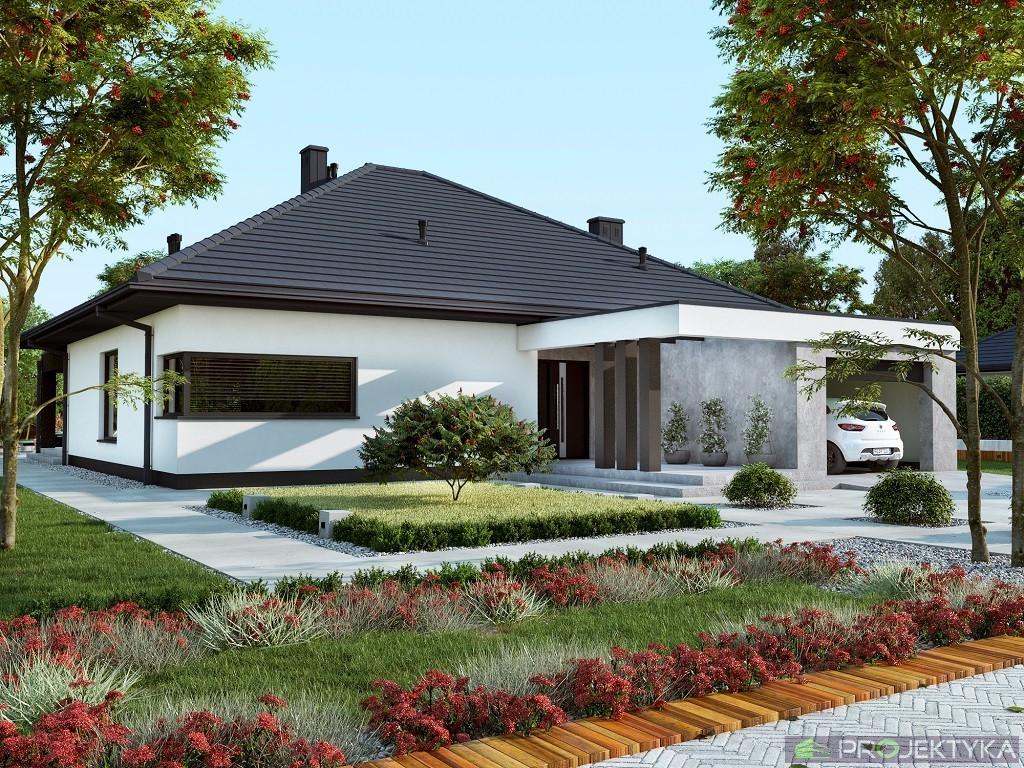 budowa domu KA206 T (odbicie lustrzane)- New-House