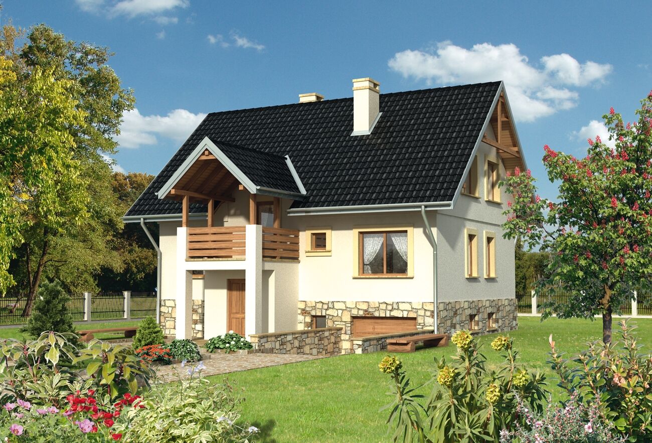 budowa domu Mak (odbicie lustrzane) - New-House