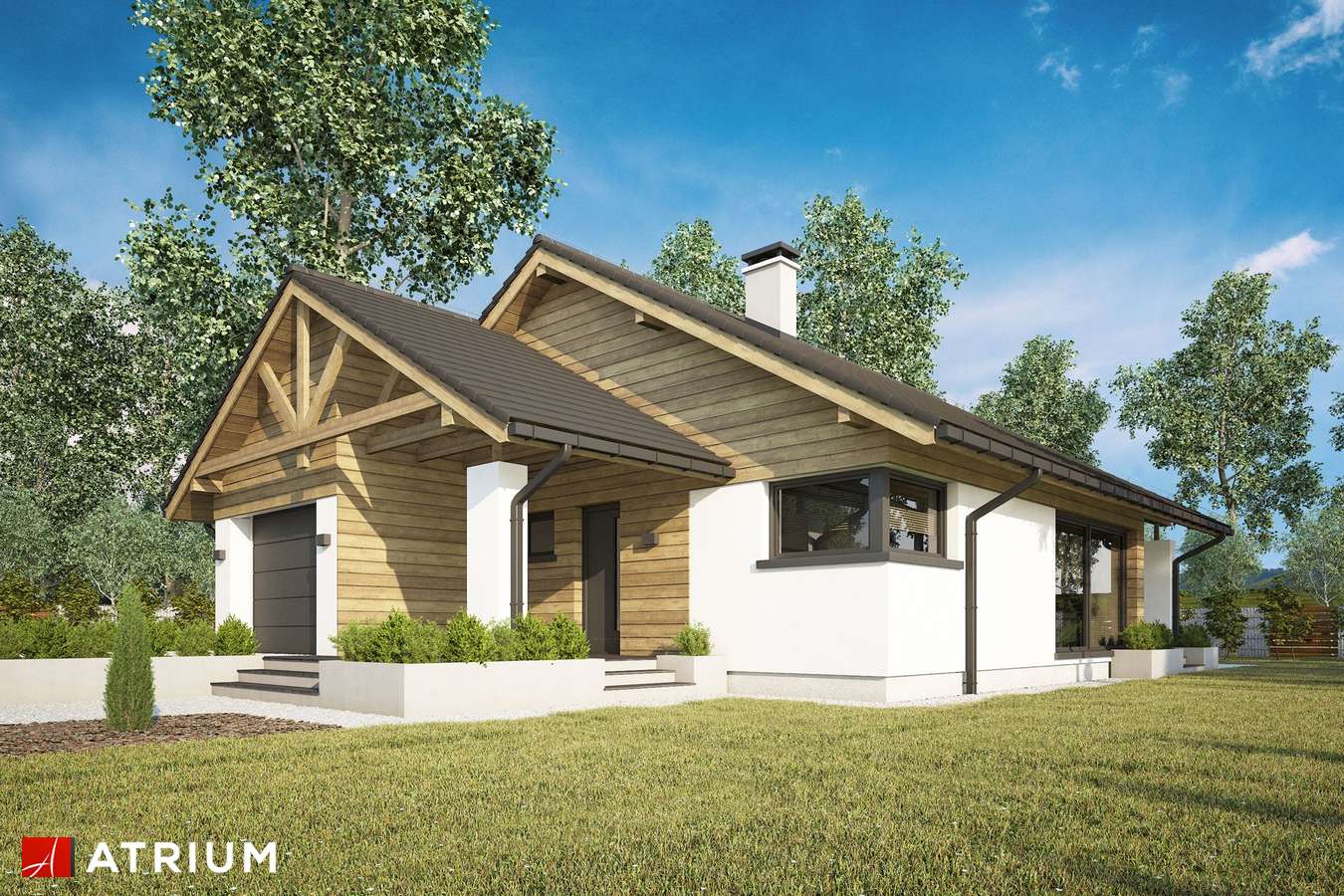 budowa domu Pelikan XX (odbicie lustrzane) - New-House