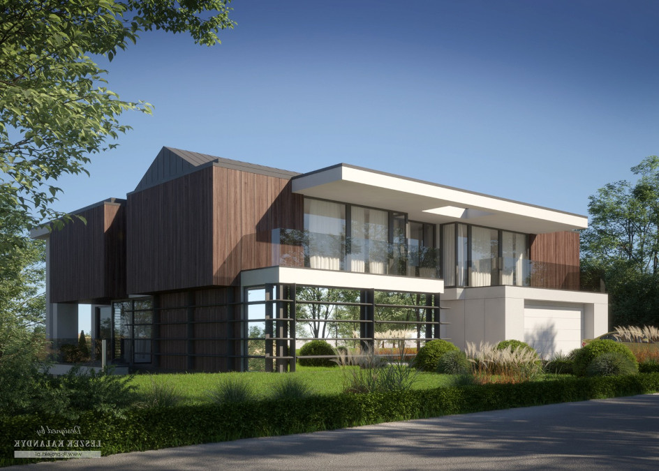 Budowa domu LK&1658 (odbicie lustrzane) z New-House