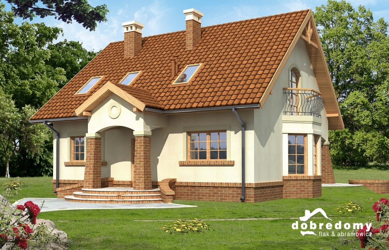 budowa domu Amaltea III odbicie lustrzane - New-House