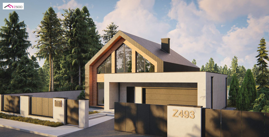 budowa domu Z493 - New-House
