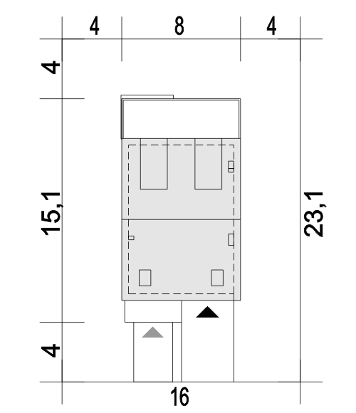 Makolągwa z garażem 1-st. [A] - miniatura 10