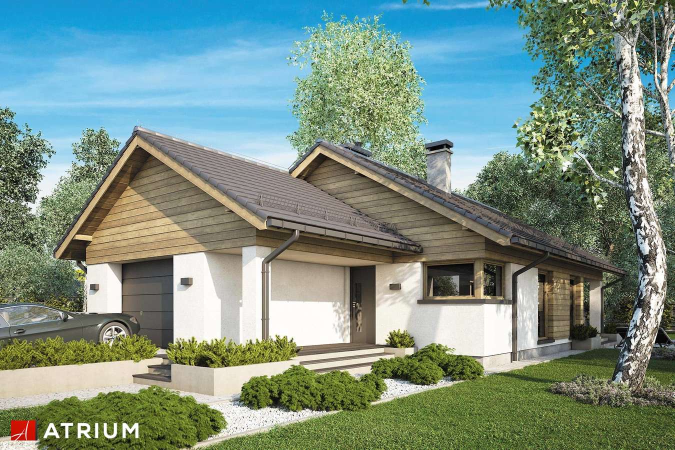 budowa domu Pelikan Slim IX (odbicie lustrzane) - New-House