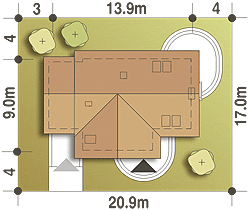 Sójka z garażem 1-st. [A] - miniatura 10
