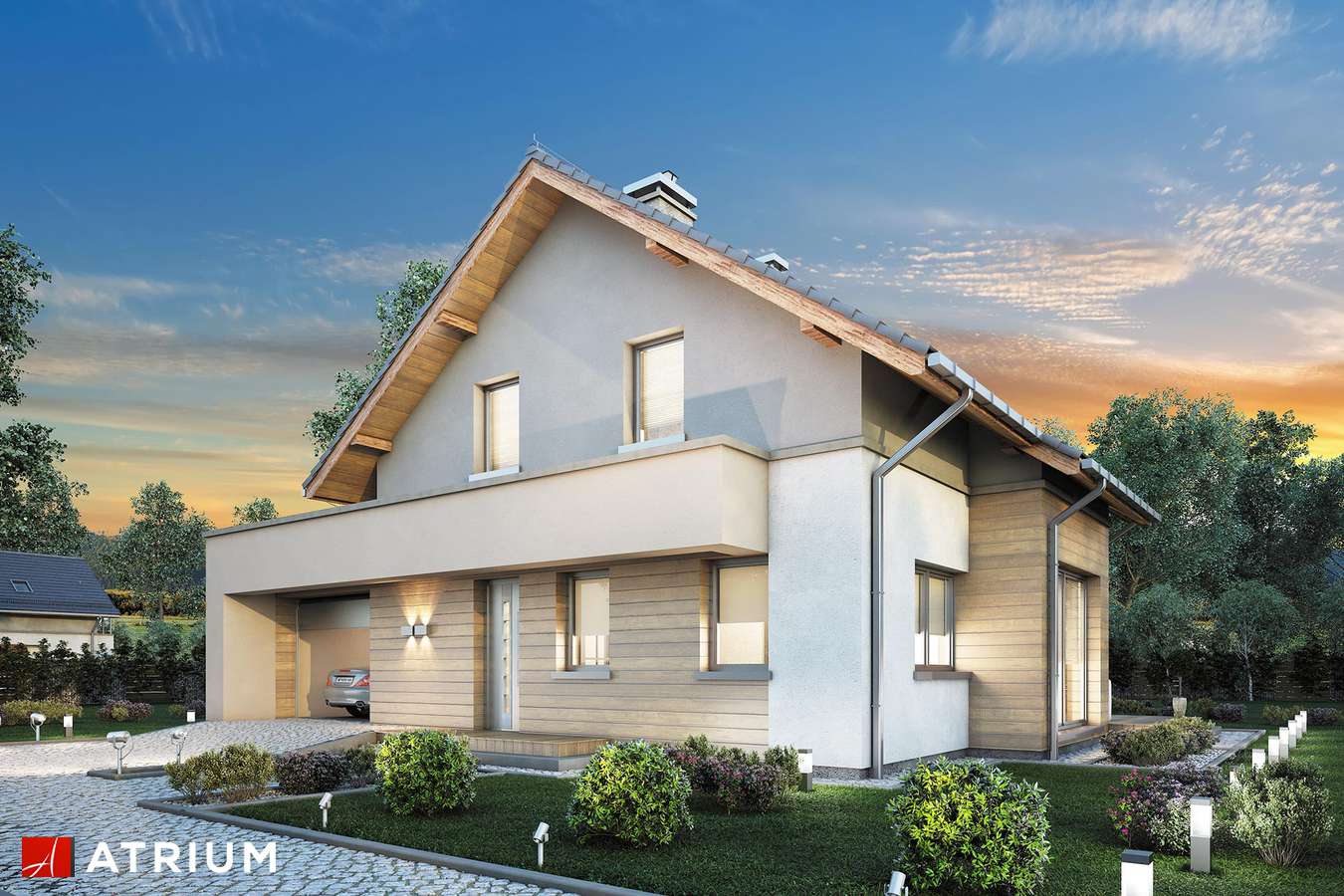 budowa domu Markus odbicie lustrzane - New- House