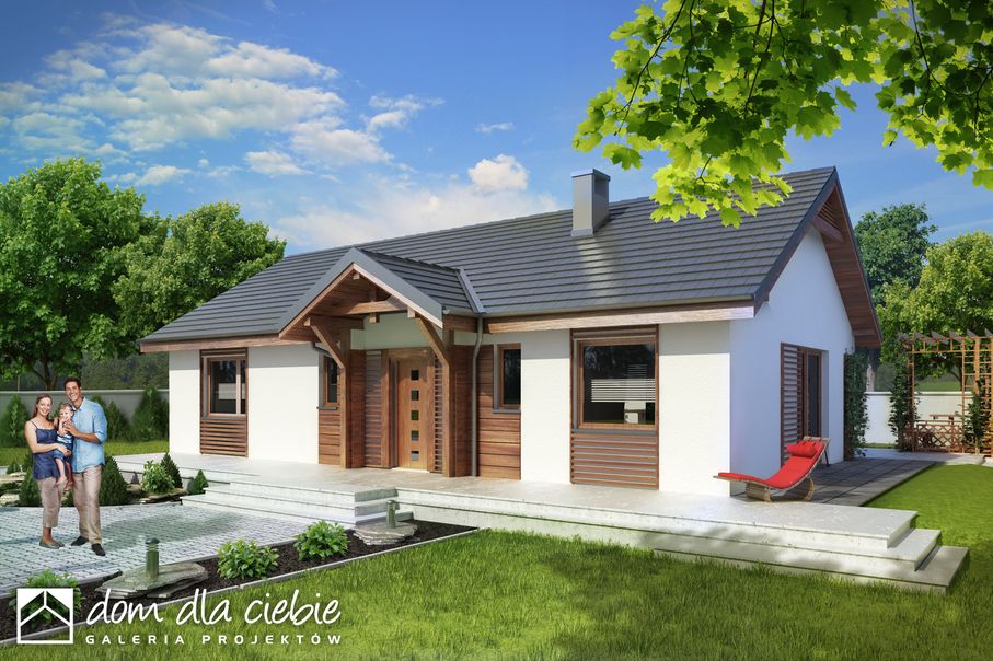 budowa domu Filipek II bez garażu [B] - New-House