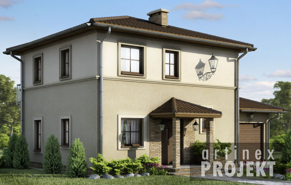 Budowa domu D28 - Łucja (odbicie lustrzane) z New-House