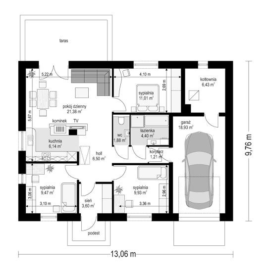 budowa domu Zosia 6 (odbicie lustrzane)- New-House