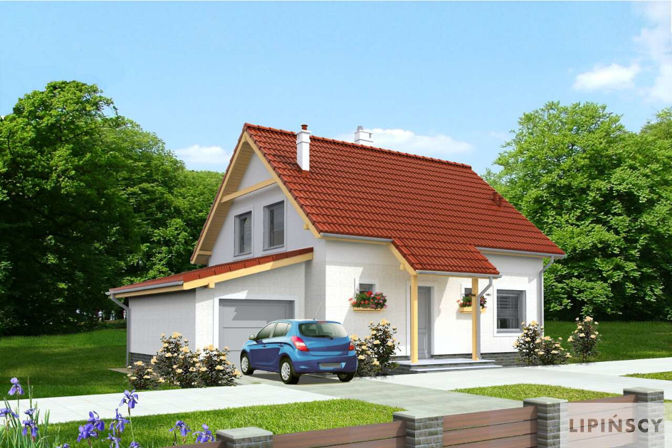 Budowa domu Barcelona DCP132 (odbicie lustrzane) z New-House