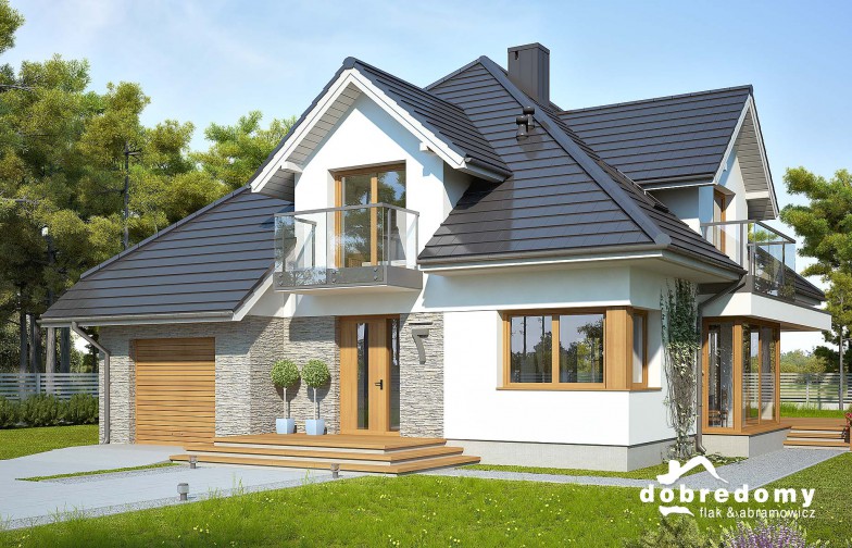 budowa domu Hermiona Nowa odbicie lustrzane- New-House