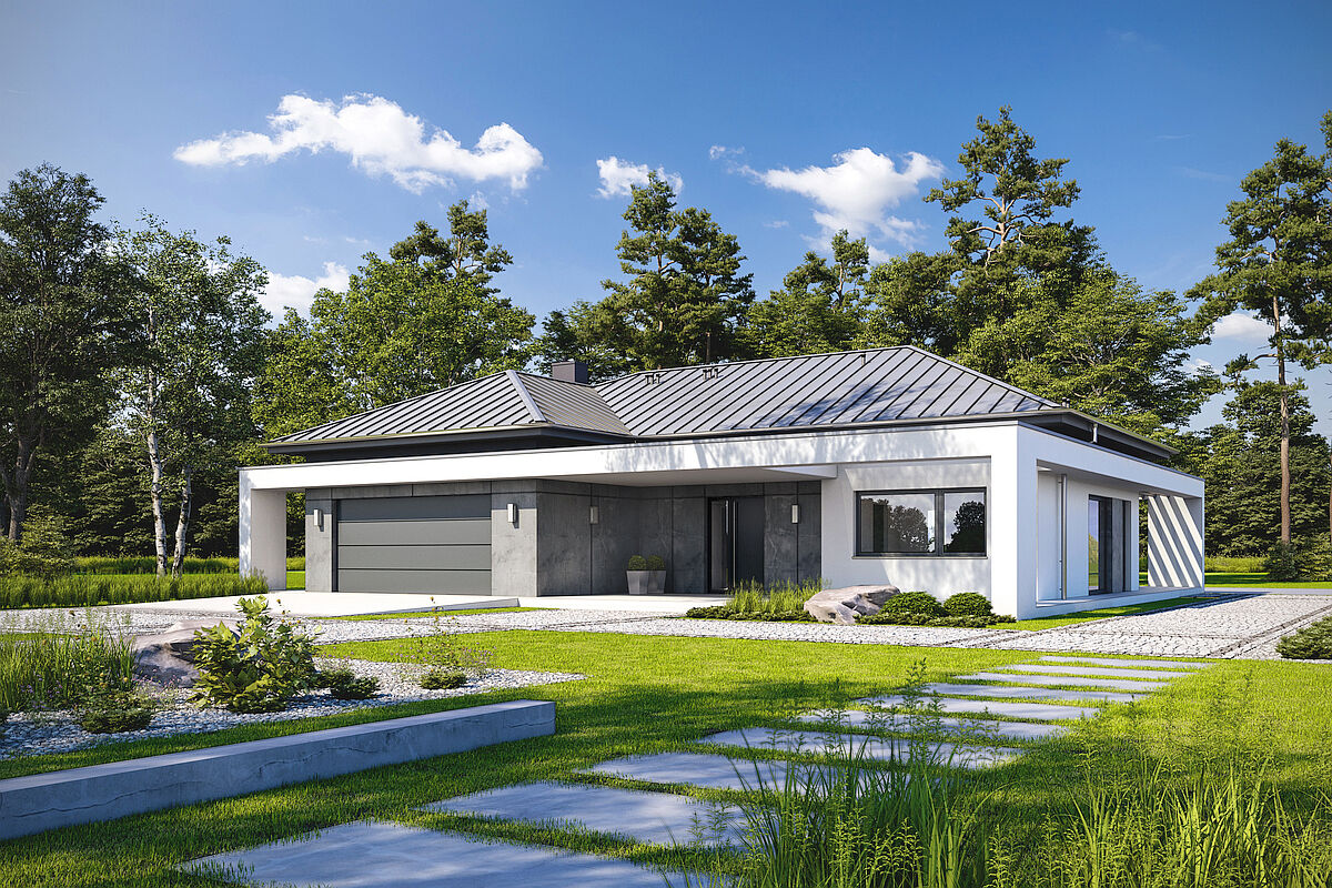 budowa domu KLAROWNY D55 - New-House