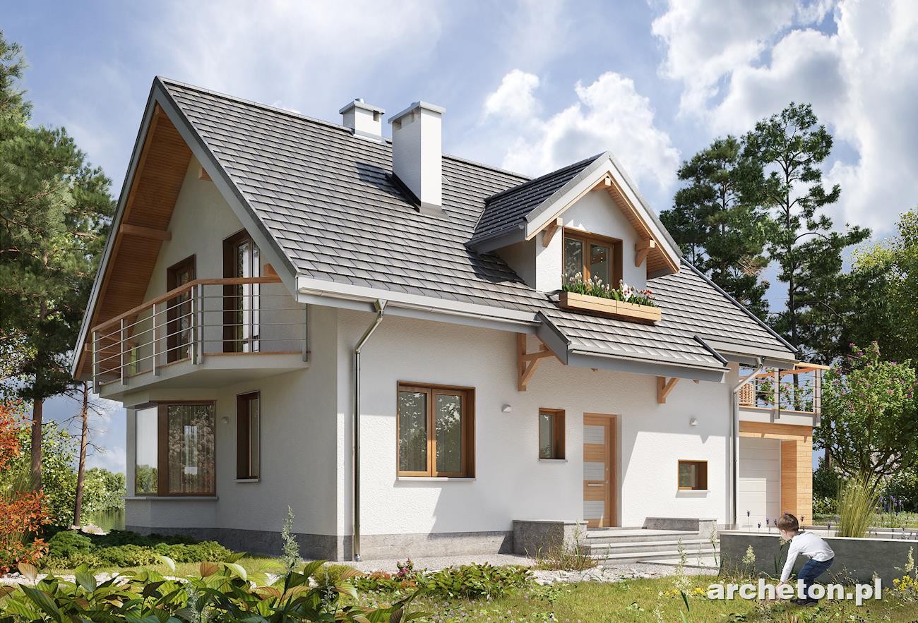 budowa domu Celesta-2 (odbicie lustrzane) - New-House