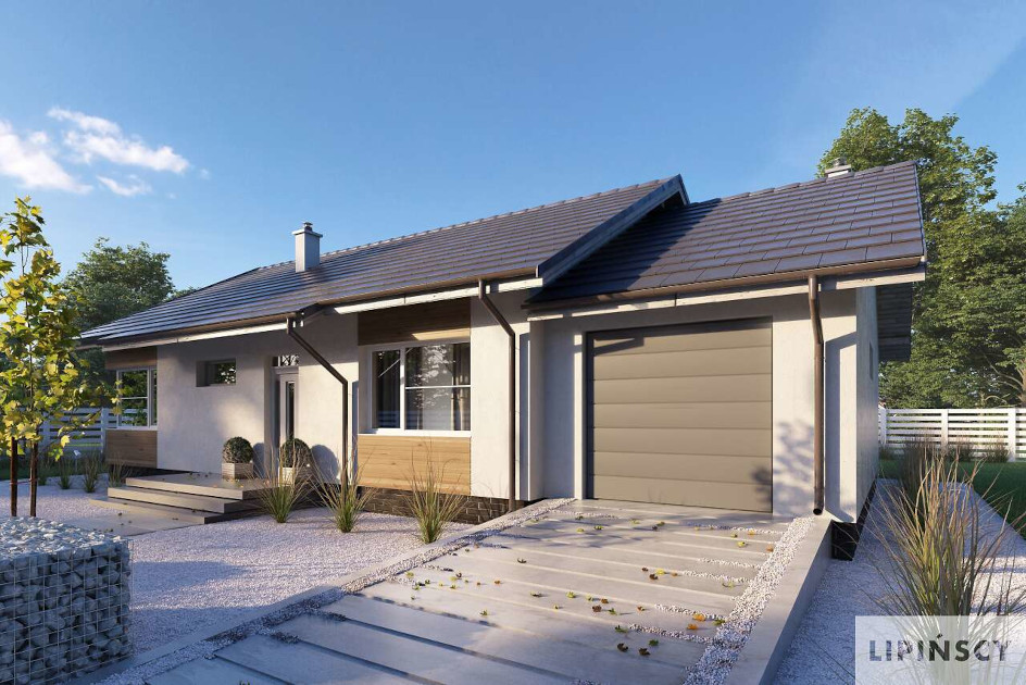 Budowa domu Royan II DCB89a (odbicie lustrzane) z New-House