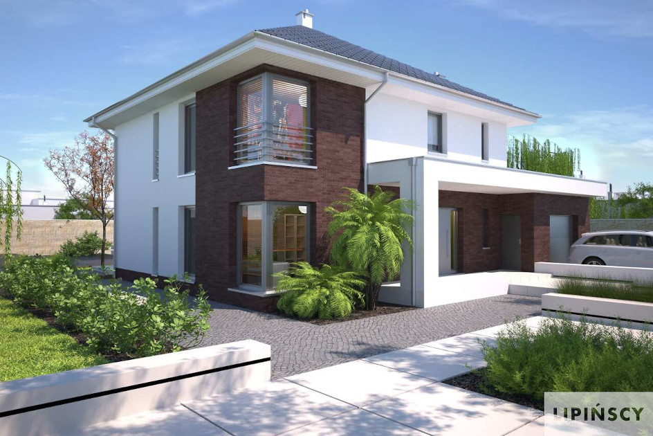 Budowa domu Carrara II DCP332a (odbicie lustrzane) z New-House