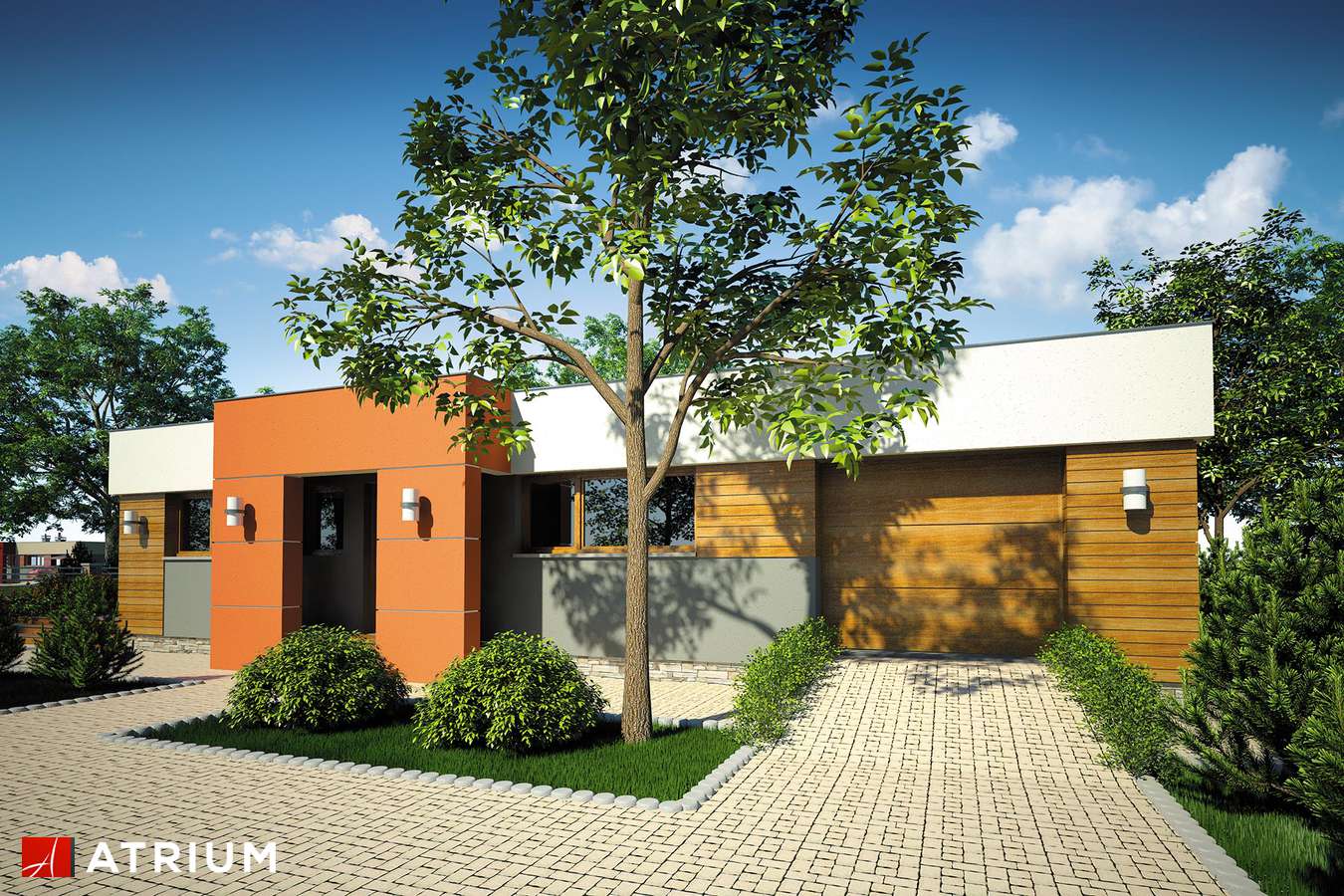 budowa domu Vista (odbicie lustrzane)- New-House