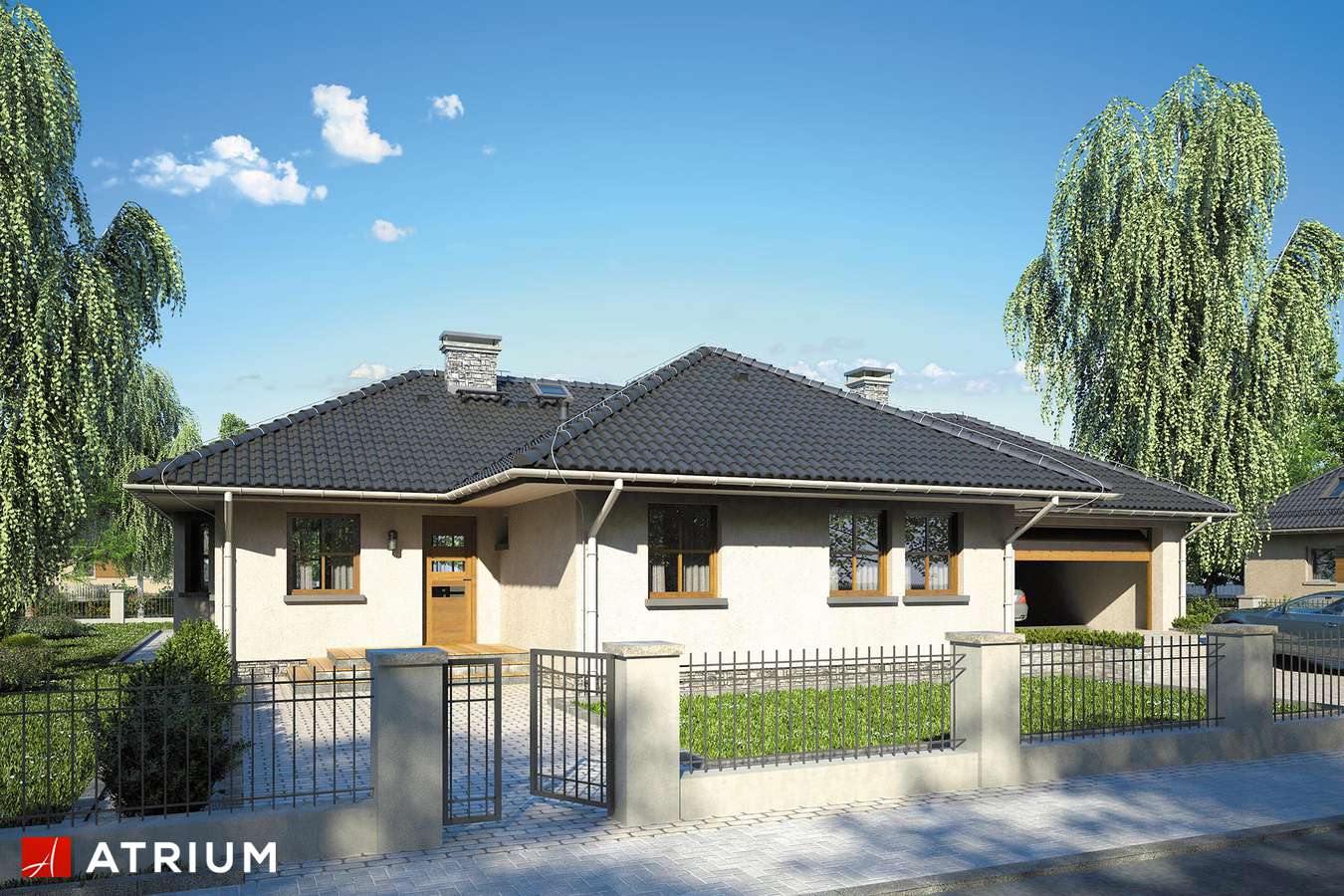 budowa domu Tęcza (odbicie lustrzane) - New-House