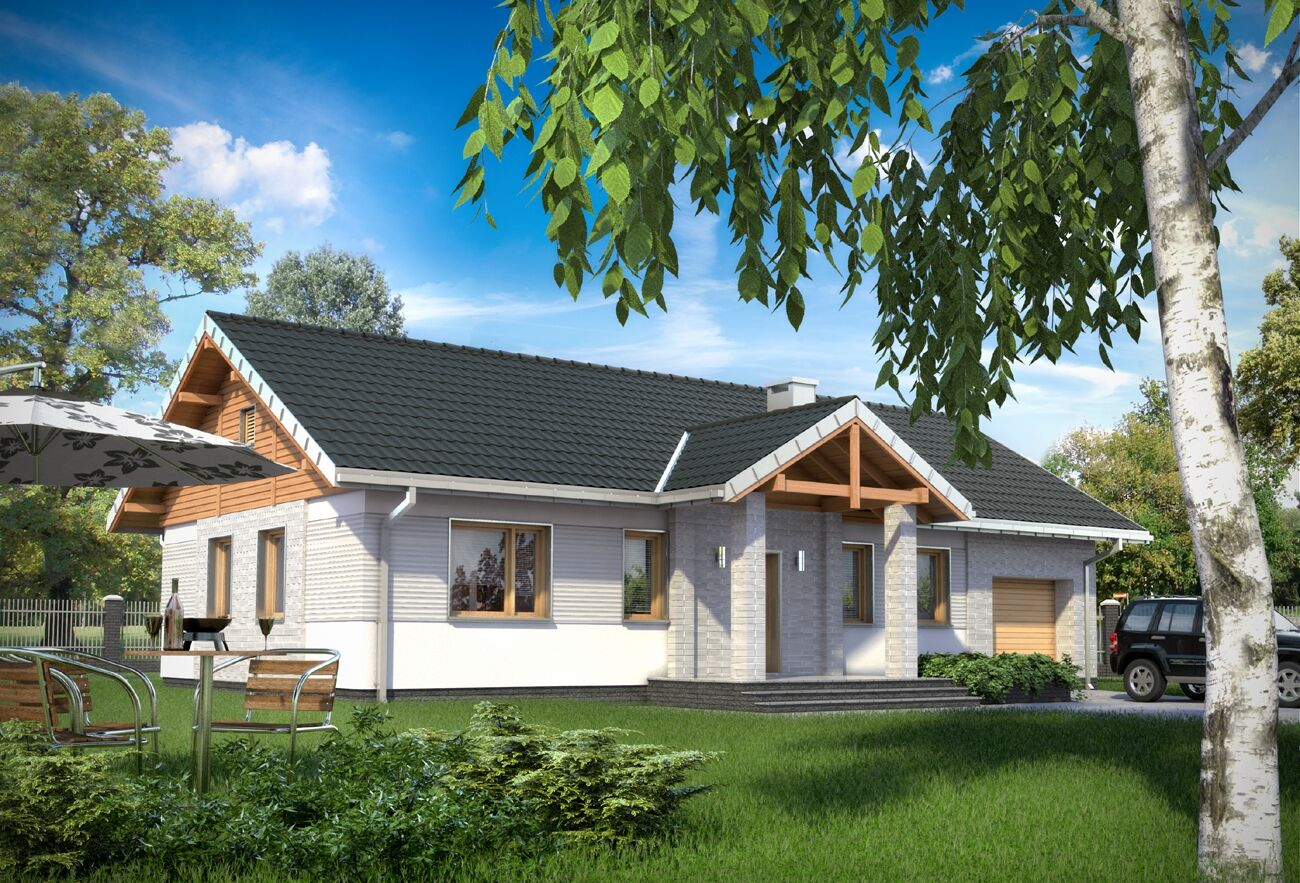 budowa domu Lilak (odbicie lustrzane)- New-House