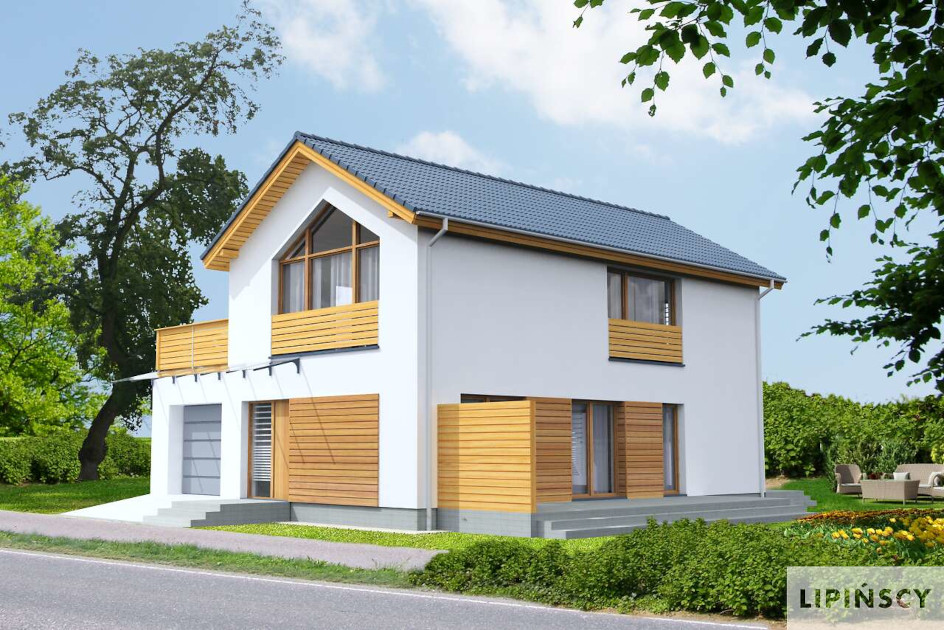 Budowa domu Sendai DCP323 (odbicie lustrzane) z New-House