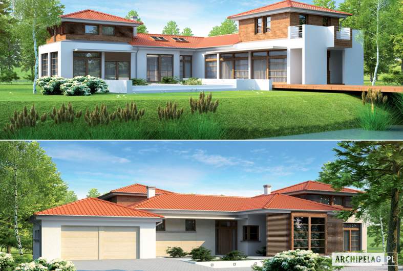 budowa domu Dionizy (mały) G2 (odbicie lustrzane) - New-House