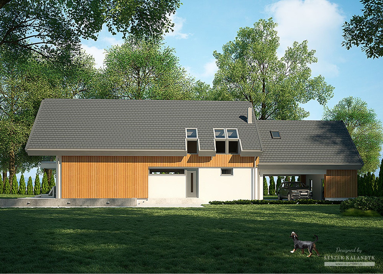budowa domu LK&1091 - New-House