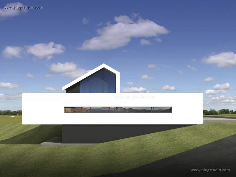 VIP-HOUSE B2 NOWOCZESNA REZYDENCJA PŁASKI DACH PROJEKT - miniatura 2
