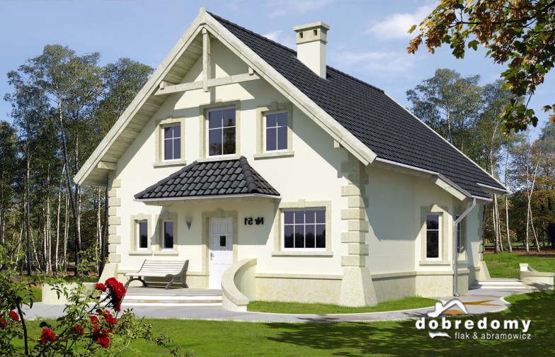 budowa domu Gwiazdka III odbicie lustrzane- New-House