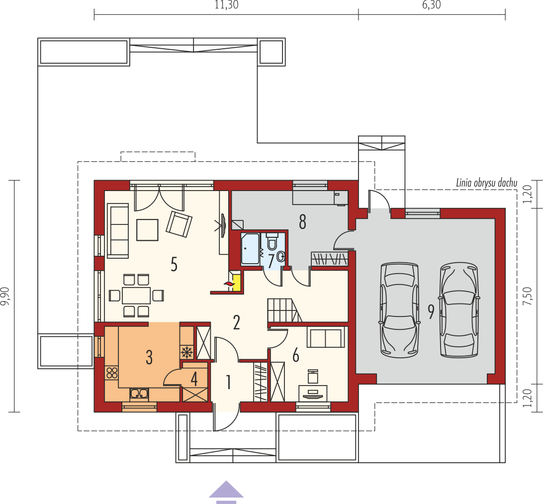 Amaranta G2 Leca® DOM (odbicie lustrzane) - miniatura 4