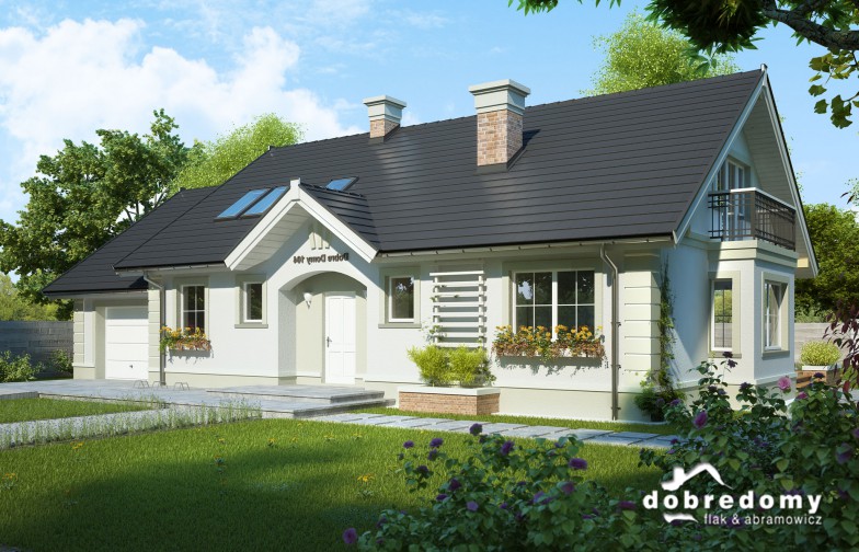 budowa domu Belinda odbicie lustrzane - New-House