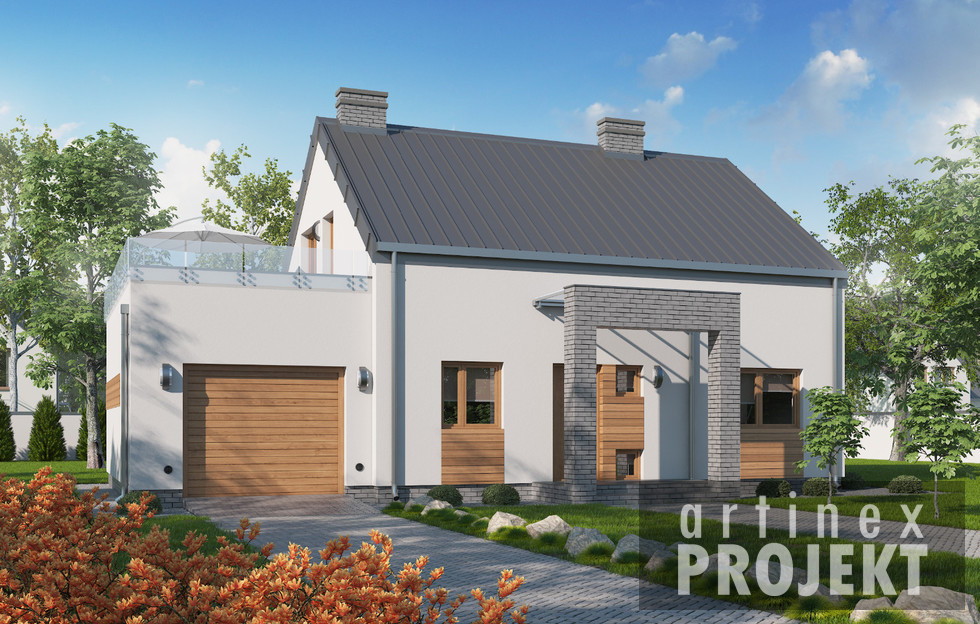 Budowa domu - D101A - Tobiasz A - New-House