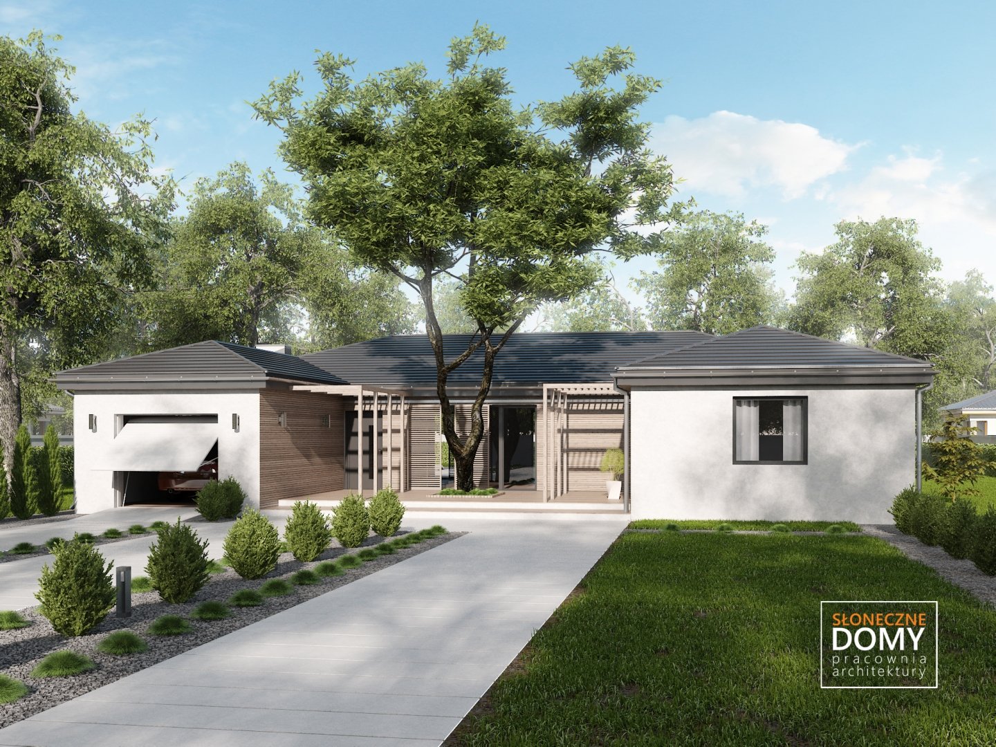 budowa domu - Hawaje (odbicie lustrzane) - New-House
