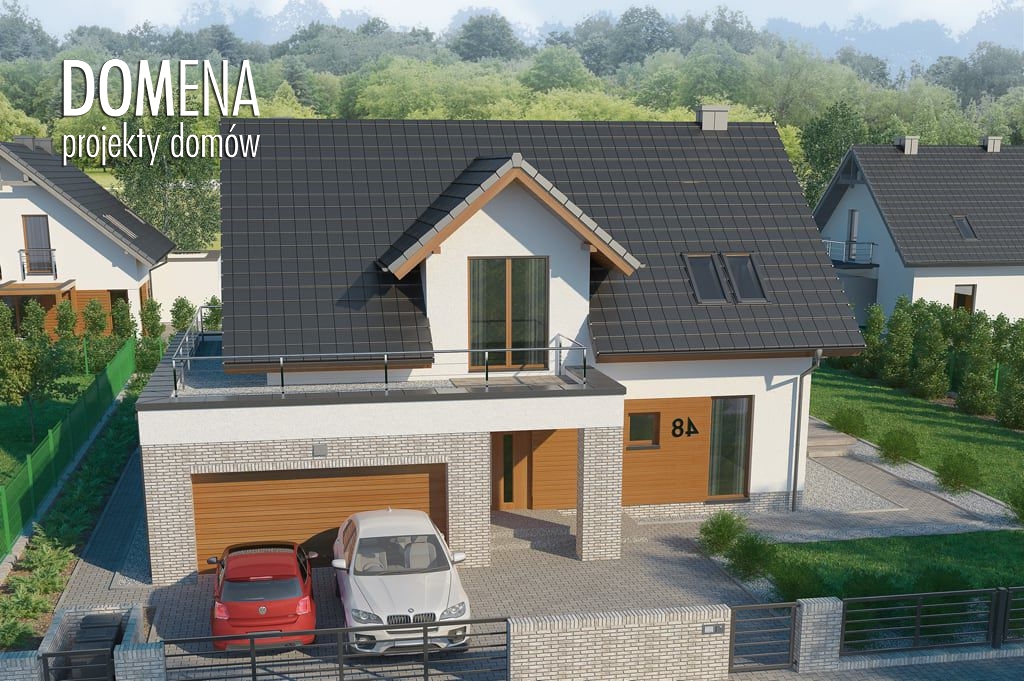 budowa domu Bernard 2 (Odbicie lustrzane) - New-House
