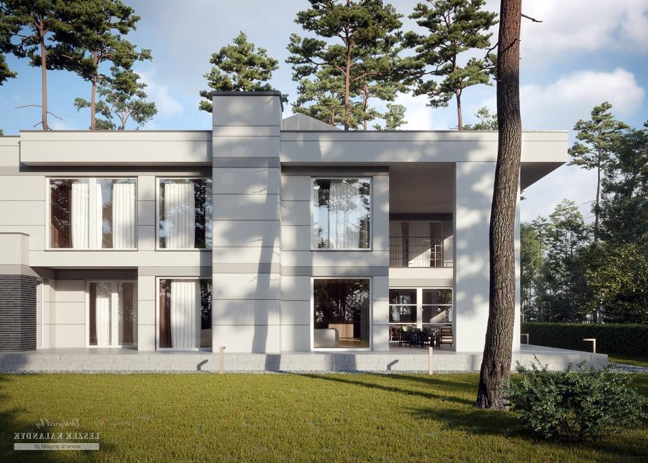 Budowa domu LK&1569 (odbicie lustrzane) z New-House